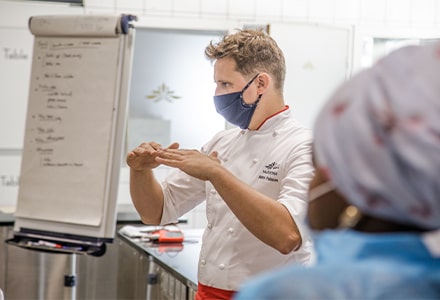 Cours de formation pour pâtissier