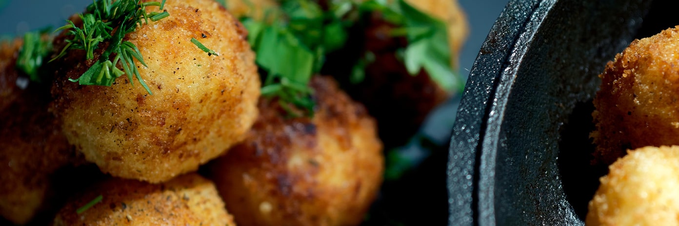 Croquettes de fromage frit