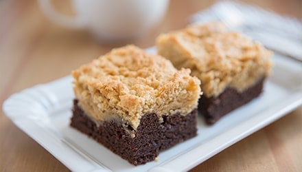 Brookies sur un plateau