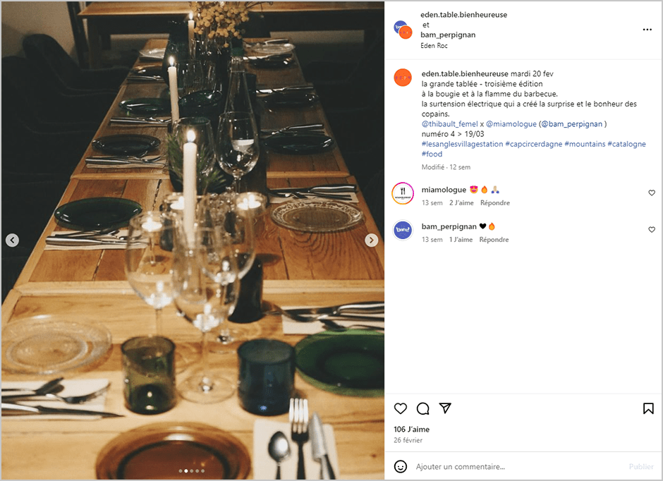 Post Instagram de bam_perpignan