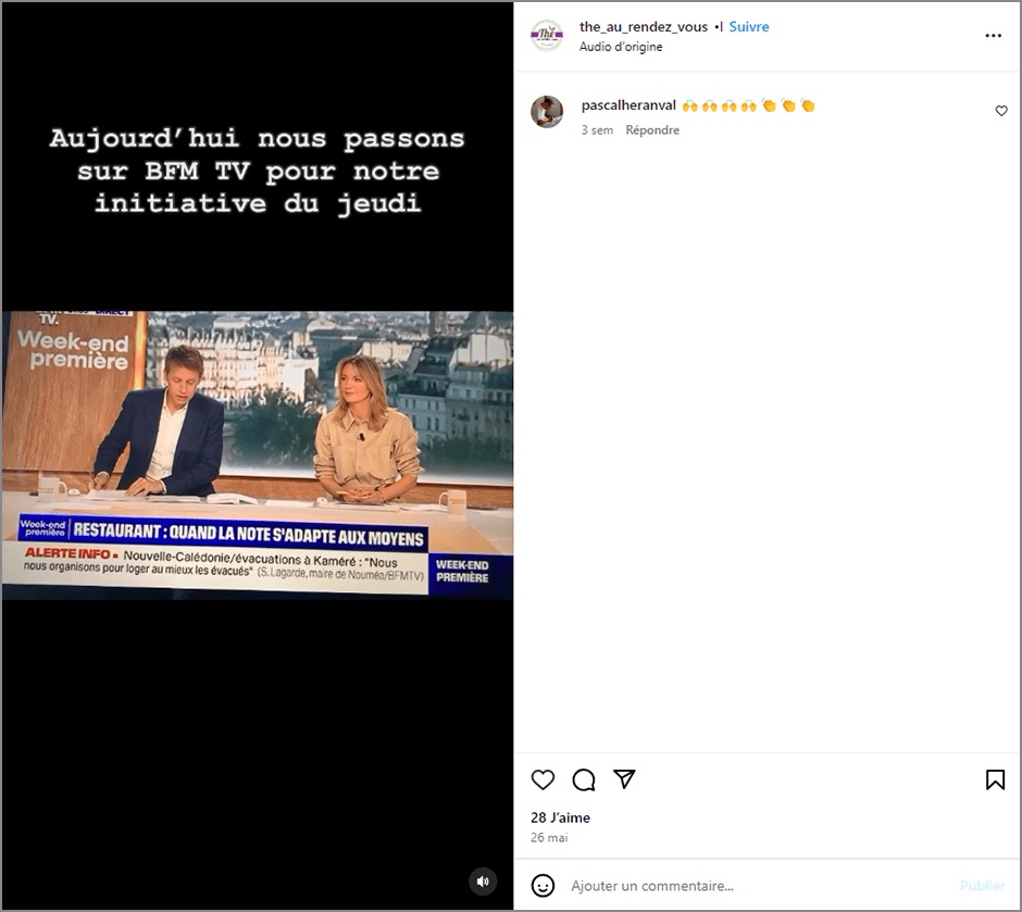 Post Instagram de the_au_rendez_vous