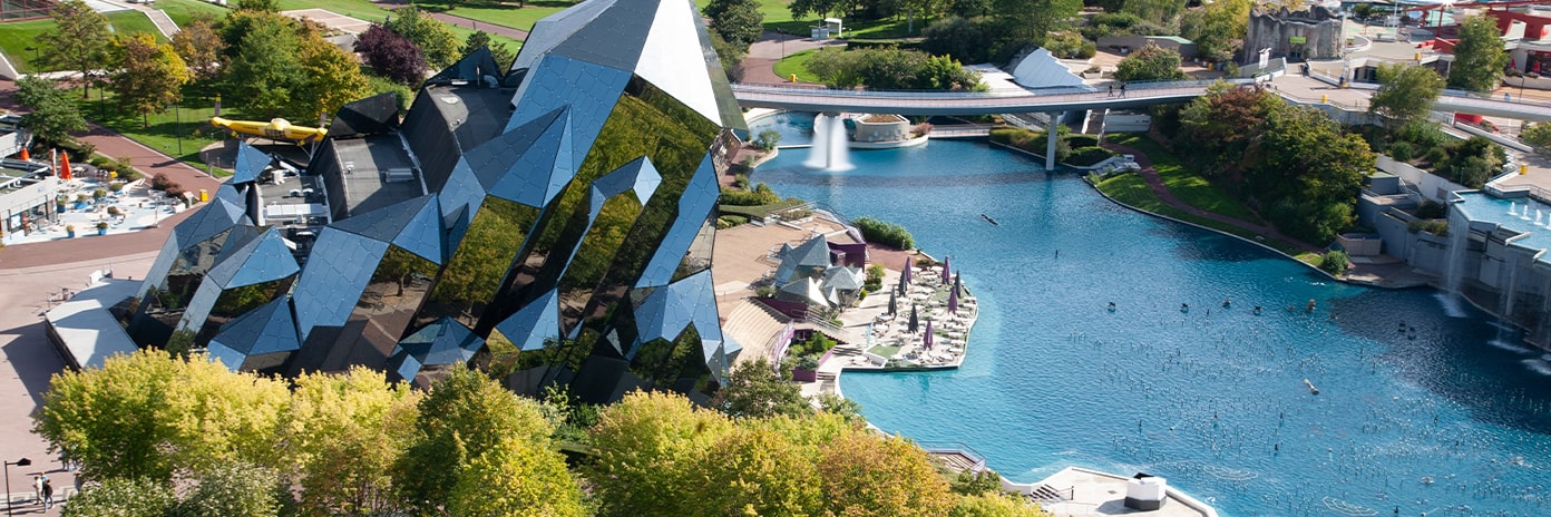 5 idées de restaurants créatifs et tendances - Paysage futuriste