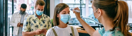 Contrôle de température pour garantir la sécurité sanitaire des clients
