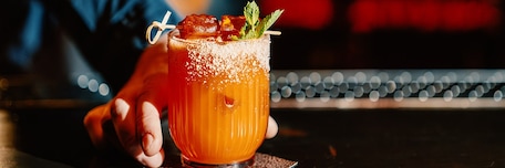 Gros plan sur un cocktail sans alcool