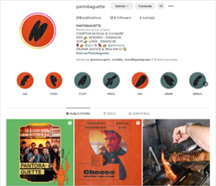 Instagram de pantobaguette