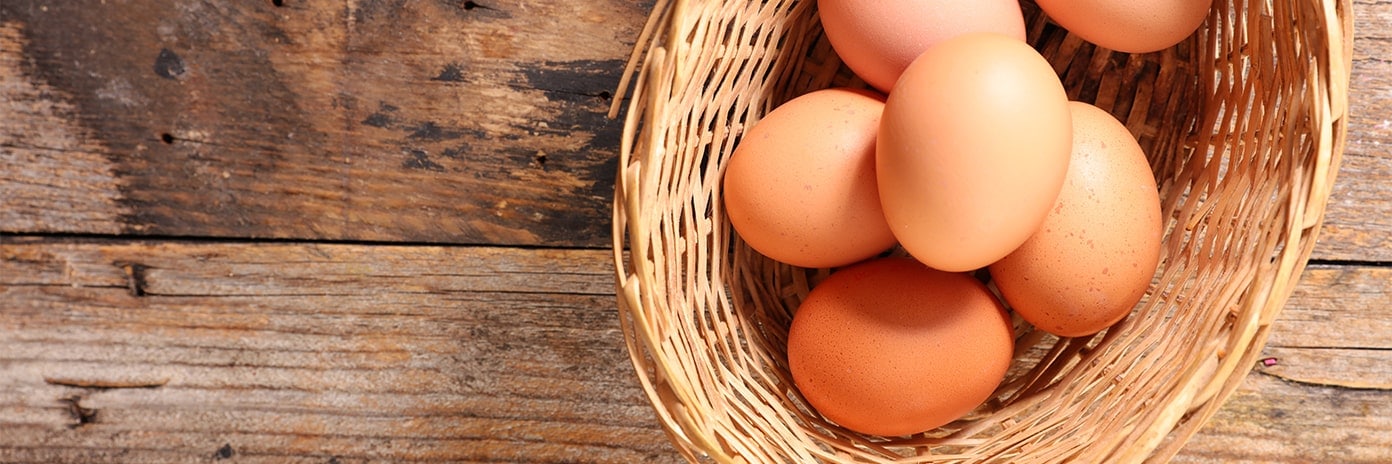 Panier d'œufs
