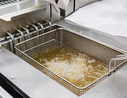 Friteuse huile restaurant