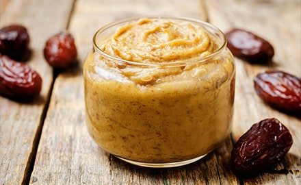 Purée de dattes et dattes