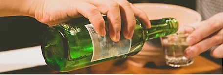 soju vendu en magasin