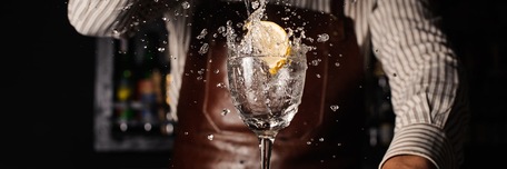Préparation d'un cocktail