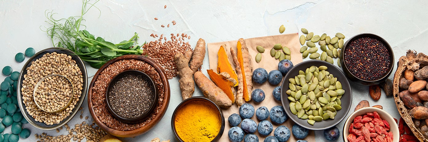 Les super aliments en cuisine