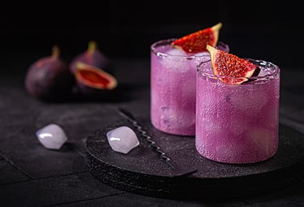 Cocktail de figues violettes