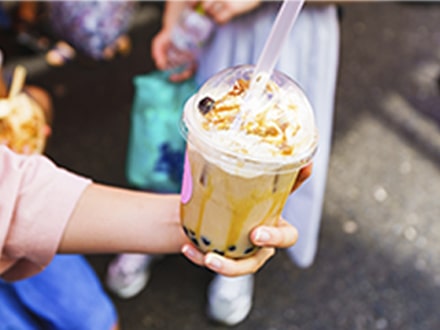 Bubble tea asiatique