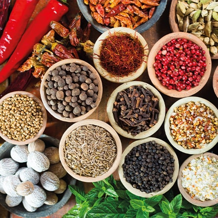 Les épices de la cuisine moyen orientale