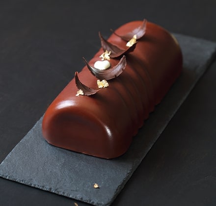 Bûche au chocolat