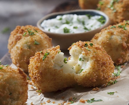 Arancini : boules de riz siciliennes