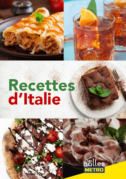 Le guide des recettes d'Italie - METRO