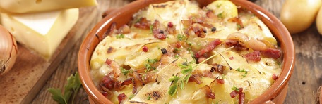 La tartiflette, un plat d'hiver
