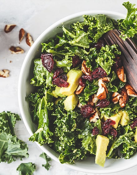 Salade de choux kale