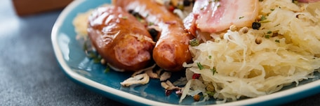 Plat du terroir alsacien : la choucroute