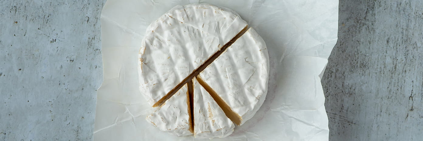 Camembert sorti de son emballage