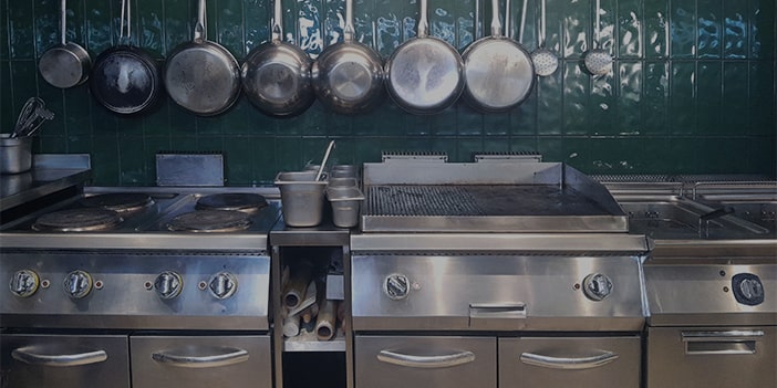 Cuisine professionnelle composé de matériel reconditionné