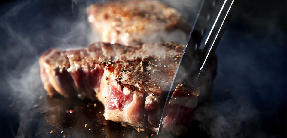 Cuisson de viande Wagyu