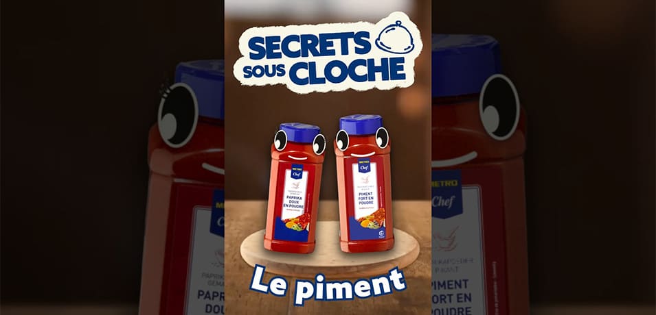 Vidéo Youtube - METRO - Piment vs paprika : les différences que vous vous devez de connaître