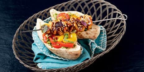 Recette de chef - Pita poulet épices Schwarma - Yoni Saada