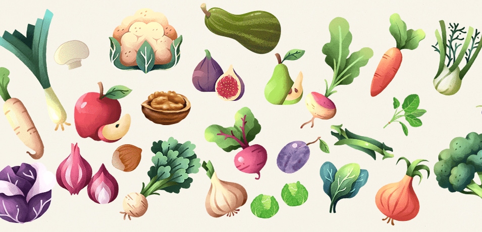 Les fruits et légumes du mois d'octobre
