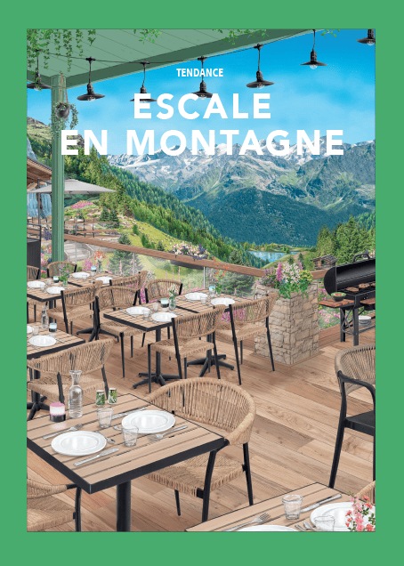 #terrasse - METRO - Tendance Escale en montagne