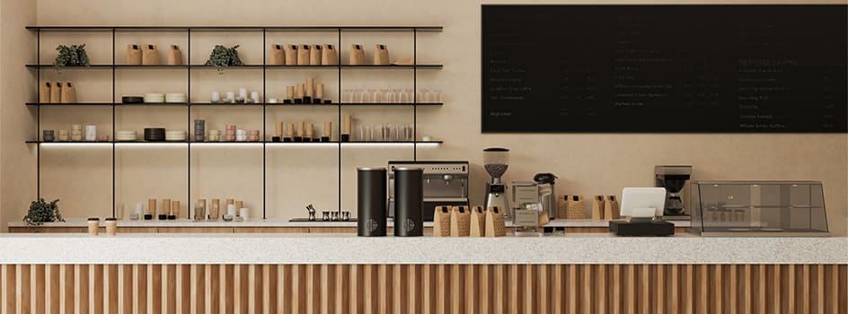 Ambiance de  coffee shop