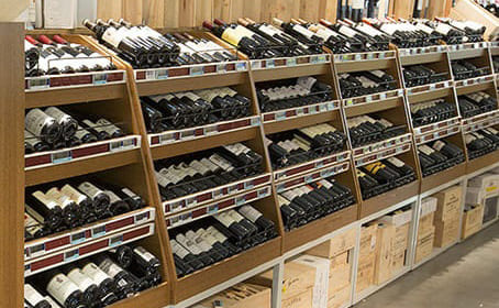 Rayon cave à vins METRO