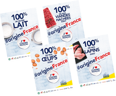 Affiches METRO #origineFrance