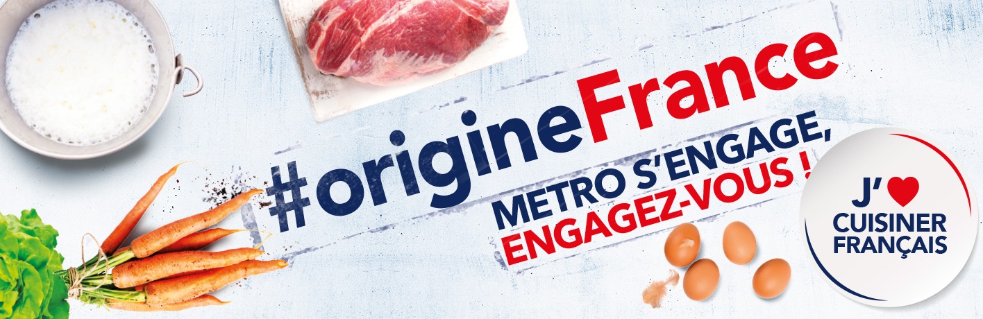 #origineFrance - METRO s'engage, engagez-vous !