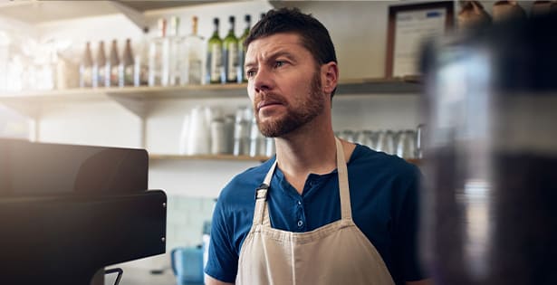 Serveur dans un restaurant