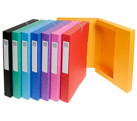 Classeurs multi couleurs