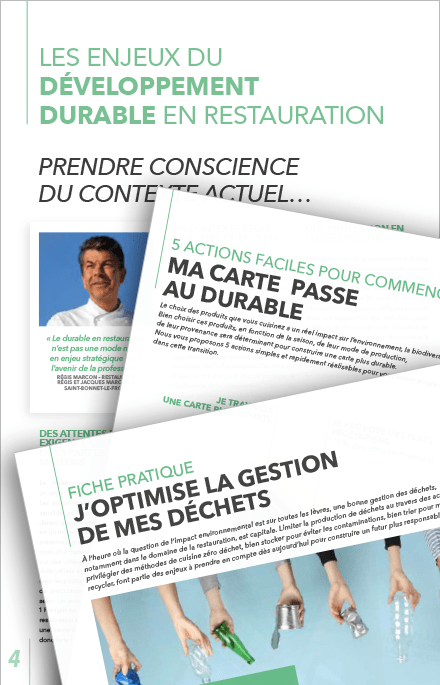 Pages du guide METRO #responsable