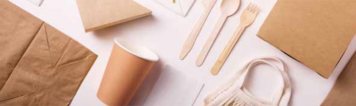 Gobelet, boites, couverts sans plastique