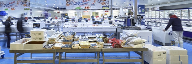 Rayon marée de la Halle METRO de Nanterre