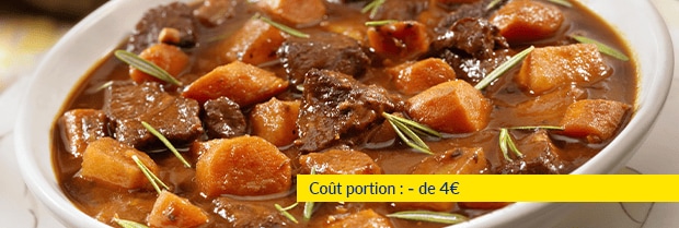 Recette de chef - Boeuf carottes