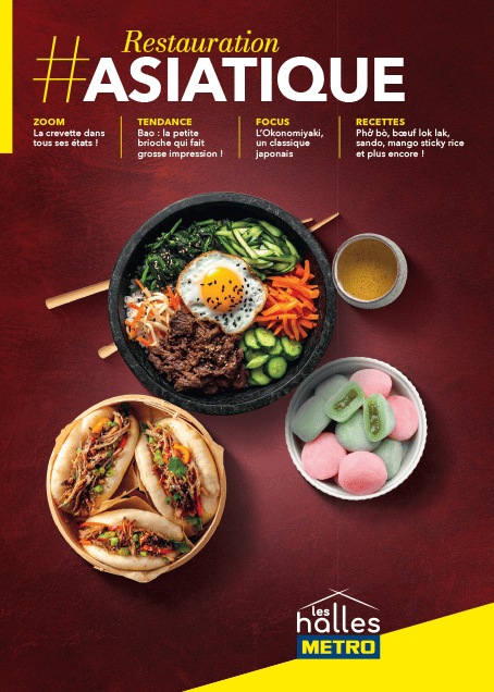 Couverture catalogue Restauration asiatique - METRO - Edition 2026