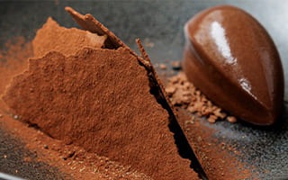 Recette de chef - Dessert chocolat, piment et noisette - Jérome Devreese - 2026