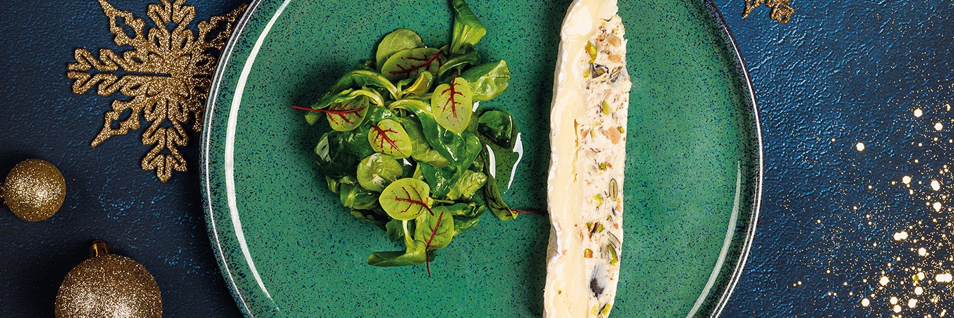 Recette de fromage - | Brie de Meaux, sélection Laetitia Gaborit, mascarpone au mandiant torréfiés