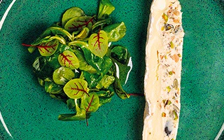 Recette de fromage - | Brie de Meaux, sélection Laetitia Gaborit, mascarpone au mandiant torréfiés