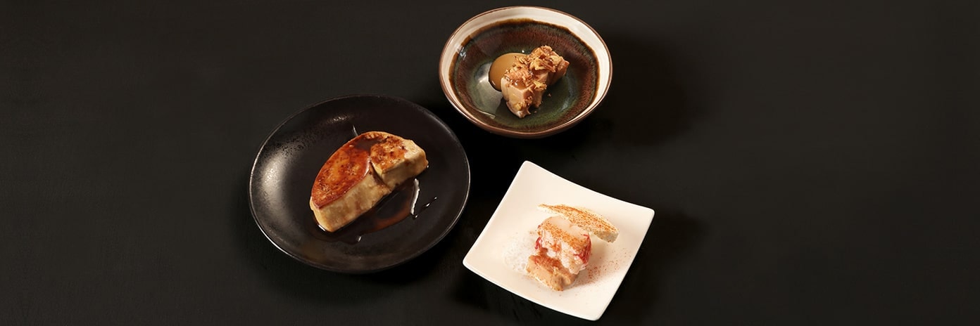 Recette de chef - Le homard et le foie gras, oignons de Roscoff et curry noir