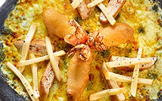 Recette de chef - Pizza Black Tiger