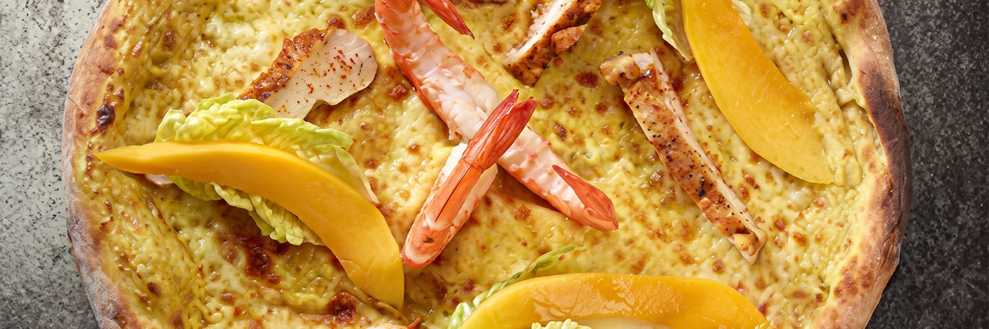 Recette de chef - Pizza Bollywood