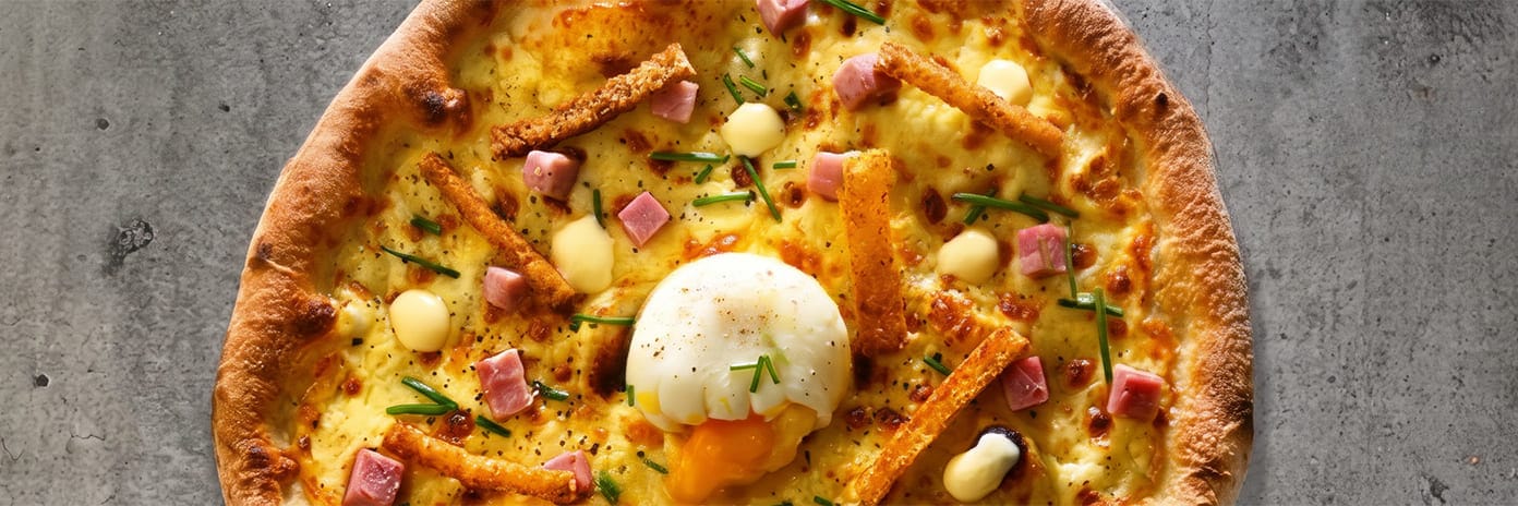 Recette de chef - Pizza complètement welsh - Franck Castelli