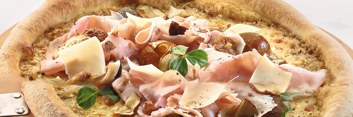 Recette de chef - Pizza forestière